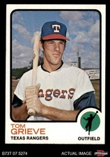 1973 Topps #579 Tom Grieve Rangers 8 - NM/MT