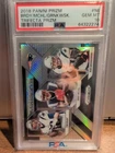 2018 Panini Prizm - Trifecta Tom Brady, Rob Gronkowski, Sony Michel #TRI-NE (RC)