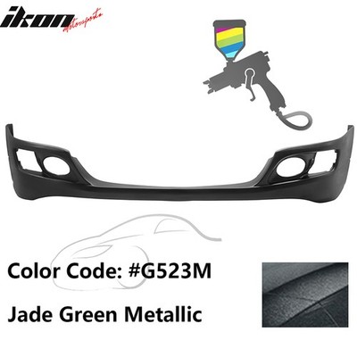 Fits 06-08 Acura TSX OE Factory Style Painted #G523M Green Front Bumper Lip PU