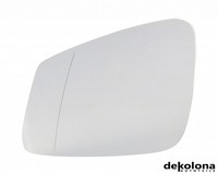 Spiegelglas FüR BMW 3Er 2 Coupe I3 Cabriolet X1 Beheizt Chrom Links 09-25