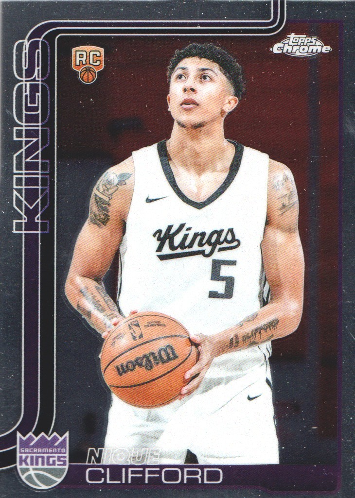 2025-26 Topps Chrome #274 Nique Clifford RC - BSK