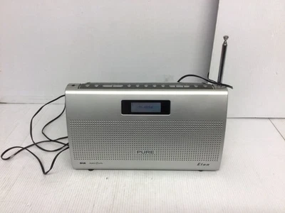 Silber Pure Elan DX40 tragbares Digitalradio, funktionstüchtig, guter Zustand (A3) - Bild 1 von 4