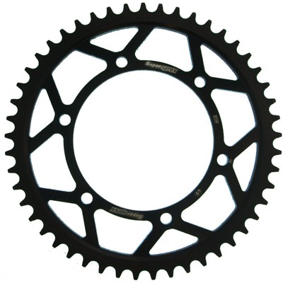 Supersprox Stahl Kettenrad 530/49Z schwarz - hochqualitativ & langlebig für Yama