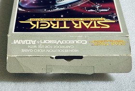 Star Trek SOS Colecovision Complete In Box with Manual &1 INSERT Tested /Cleaned