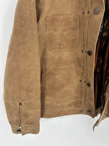Freenote Cloth RJ-1 Riders Jacket Rust Brown L NWT Yellowstone Kayce Dutton USA image 2