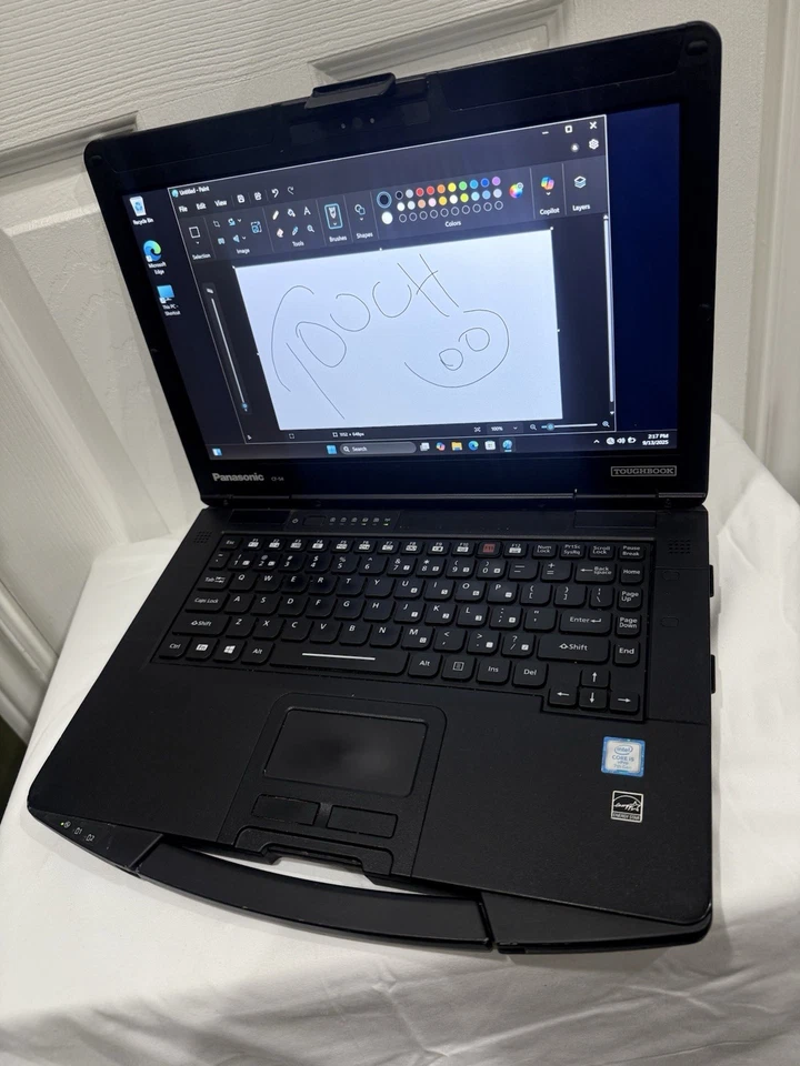 Panasonic Toughbook CF-54 | 14" FHD Touch | I5-7th | 16gb RAM | 512 + 256gb SSD - Image 3 of 4