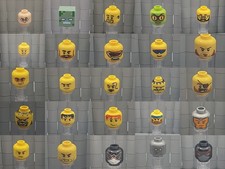 LEGO  1x Kopf Minifig Figur bedruckt versch. ...