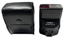 Minolta MAXXUM Program 2000xi Flash Unit For XI Series  Manual Case New-No Box
