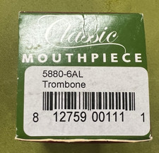 Denis Wick London 5880-6AL Silver Plated Trombone Mouthpiece