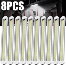 8pcs 12v Led Interior Light Bar 120leds 1500lm 8w Dc 12 Volt Led Strip Lights 8pcs 12v Led Interior Light Bar 120leds 1500lm 8w Dc 12 Volt Led Strip Lights