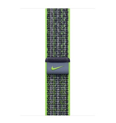 Genuine Apple Watch Nike Sport Loop Band BRIGHT GREEN / BLUE 49mm 46mm 45mm 44mm