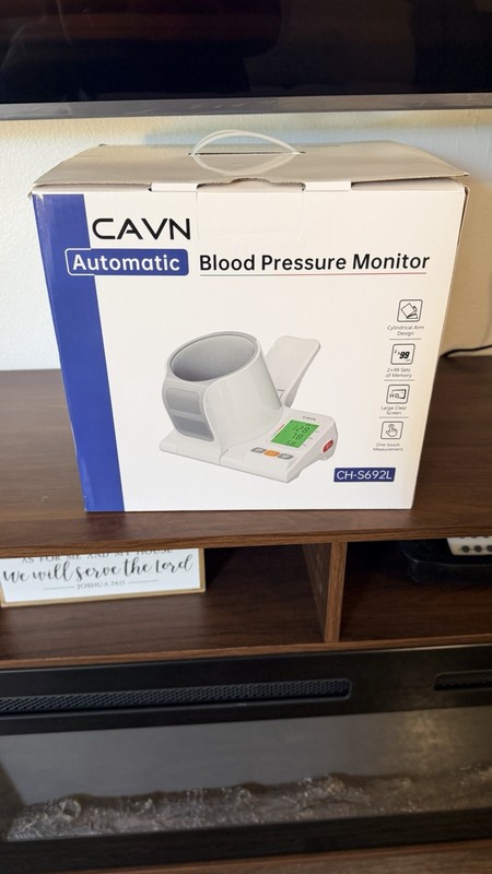 CAVN Automatic Upper Arm Digital Blood Pressure Monitor w/ Cuff CH-S692L