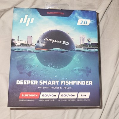 Deeper  Smart Fish Finder - 3.0 Version  - Bluetooth - BRAND NEW SEALED