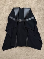 NWT Junya Watanabe Comme Des Garcons FW 2024 Women Black Avant-Garde Coat Medium