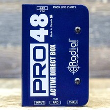Radial Engineering Pro48 Active Direct Box High Performance Active Direct Box