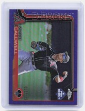 Slade Caldwell 2025 Topps Pro Debut Chrome Purple Refractor /125 #PDC-184