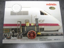 Marklin- Märklin  Catalogo  1991/1992   H0 -  1  - Z    700 - 800