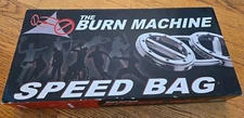 The Orig Burn Machine Speed Bag - Heavy Duty Light Weight 4 LB. Rotator Exercise
