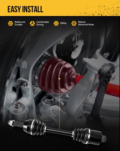 CV Axle Shaft Assembly For 17-19 Polaris Ranger XP 1000 EPS Rear Left/Right - Picture 4 of 20