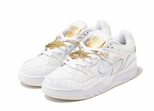 Nike Air Force 3 Nigo Croc ◆ Weiss - Gold / White - Gold ◆ US 5 / EU 37.5 ◆ Neu