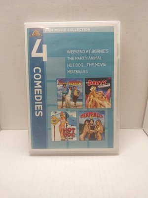 Weekend at Bernies  Party Animal  Hot Dog: The Movie  Meatballs 4 - GOOD