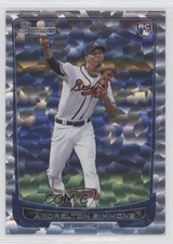 2012 Bowman Draft Silver Ice Andrelton Simmons #33 Rookie RC 3q5