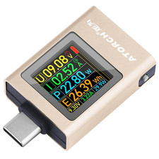 USB C Power Meter Tester, Multimeter 4.5-50V 0-12A Two-Way Measurement Gravity S