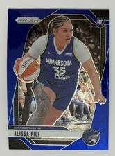 Alissa Pili 2024 Panini Prizm WNBA Blue Velocity Prizms #83 - Minnesota Lynx