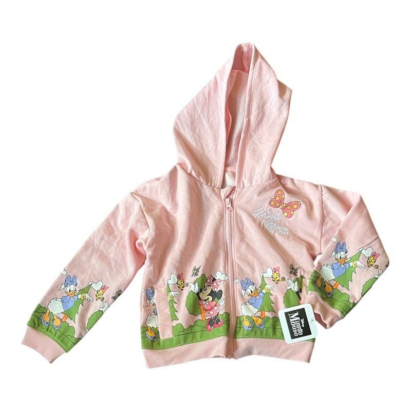 Minnie Mouse Hoodie Size 6 Pink