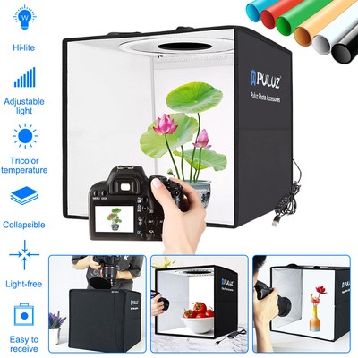 12''X12'' LED Light Box Tent Portable Photo Studio Photography Shooting Background