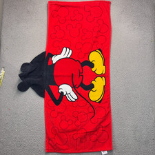 Mickey Mouse Baby Kids Towel With Ears Hood Beach Disney Vacation Souvenir USA