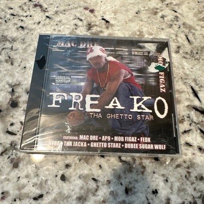 FREAKO MAC DRE MOB FIGAZ - Tha Ghetto Star - CD - Explicit Lyrics - SEALED/NEW