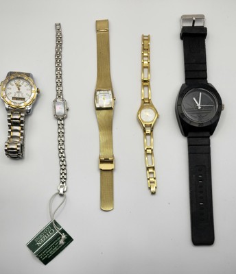 5x Women's Watches Adidas, Citizen, Pierre Cardin, Skagen, Lorus, in Working