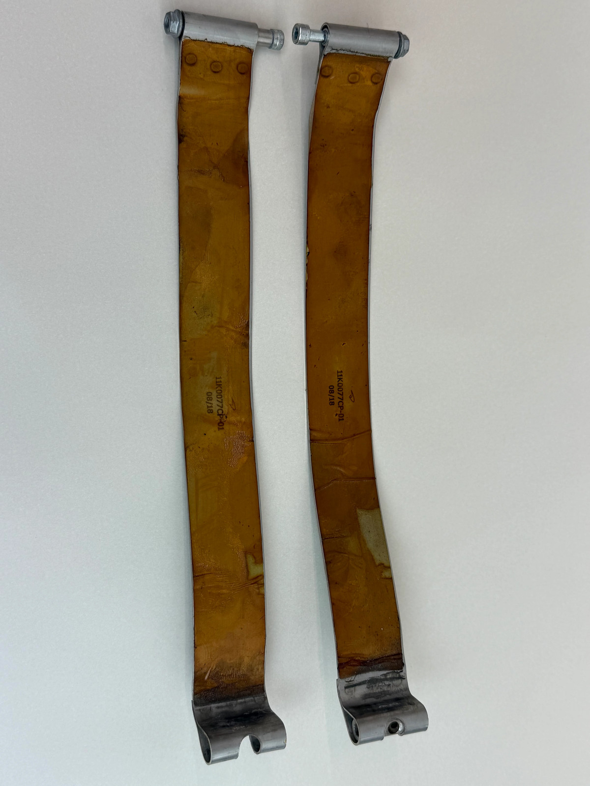 McLaren 570S 2016-2021 Left, right Fuel tank straps Pair P/N 11K0077CP