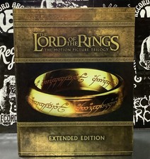 The Lord Of The Rings Motion Picture Trilogy Extended Edition Blu-ray VG