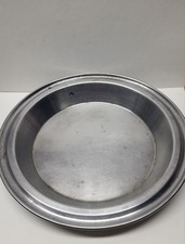 Vintage West Bend Usa Stainless Steel Juice Drip Edge Pie Plate 9 9in 9inch