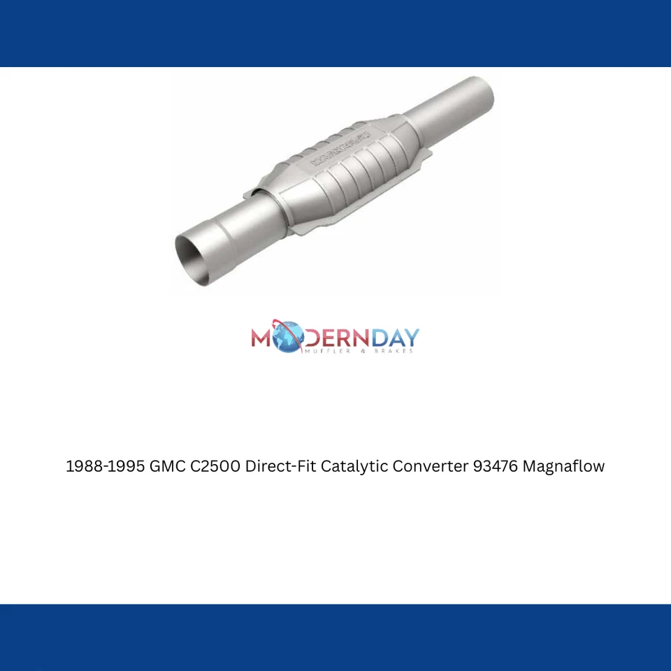 Fits 1988-1995 GMC C2500 Direct-Fit Catalytic Converter 93476 Magnaflow - Image 4 of 4
