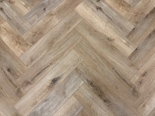 LVT waterproof Click parquet Herringbone Flooring Naked Oak £29.80m²