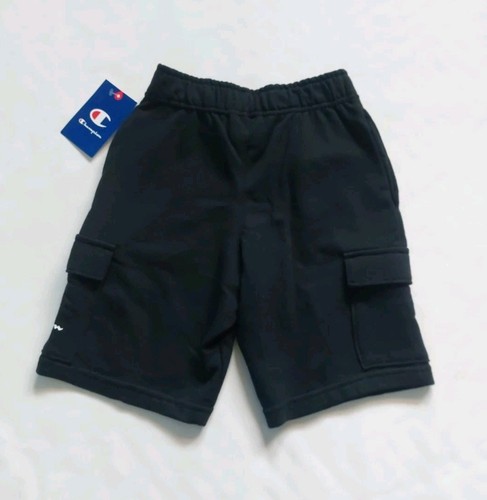 Pantaloncini cargo neri Champion ragazzo taglia 7 - Foto 2 di 7