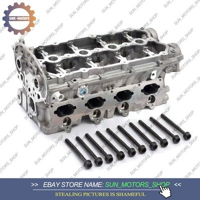 Cylinder Head & Valves Set For VW GTI GLI MKV Audi A4 A6 2.0  BPY TFSI BWA BWE