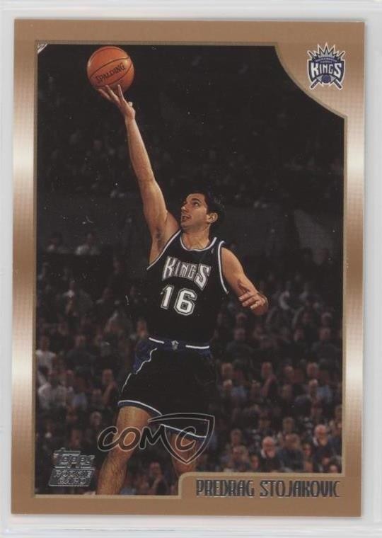 1998-99 Topps Peja Stojakovic Predrag Stojakovic #201 0q1p