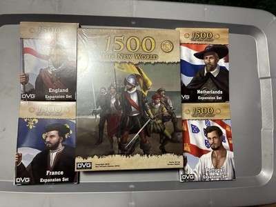 DVG 1500 - The World Portugal, France, England, and  Netherlands Expansion Box