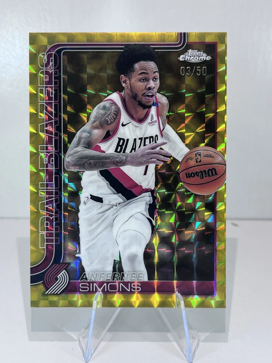 Anfernee Simons Trading Cards for sale | eBay