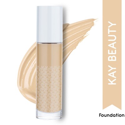 Kay Beauty Hydratisierende Foundation 120Y Helle Nuance Für Makeup 30g