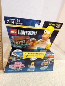 LEGO Dimensions Fun Pack 71202 Krusty The Simpsons New Sealed Homer Itchy TV