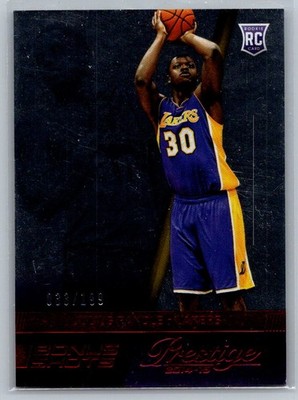 2014 Prestige Plus Bonus Shots Red Julius Randle 167 /199
