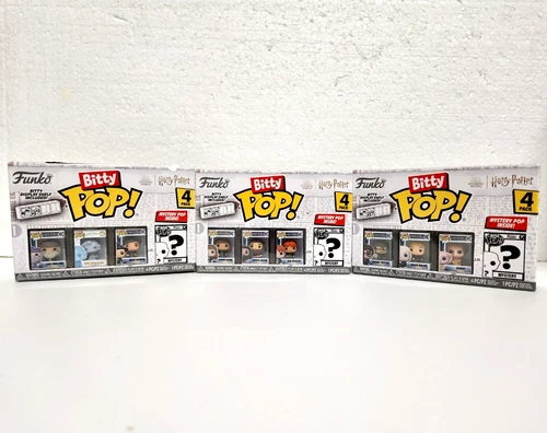 Funko Bitty Pop! Harry Potter, Hermione, Dumbledore 4 Pk Miniature Vinyl Figures
