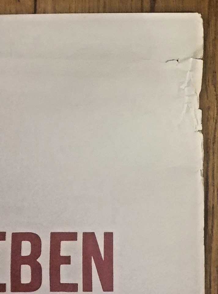 Rarität Original-Kinoplakat 50er/60er Jahre HUNDE WOLLT IHR EWIG LEBEN,84 x 60cm - Bild 3 von 4