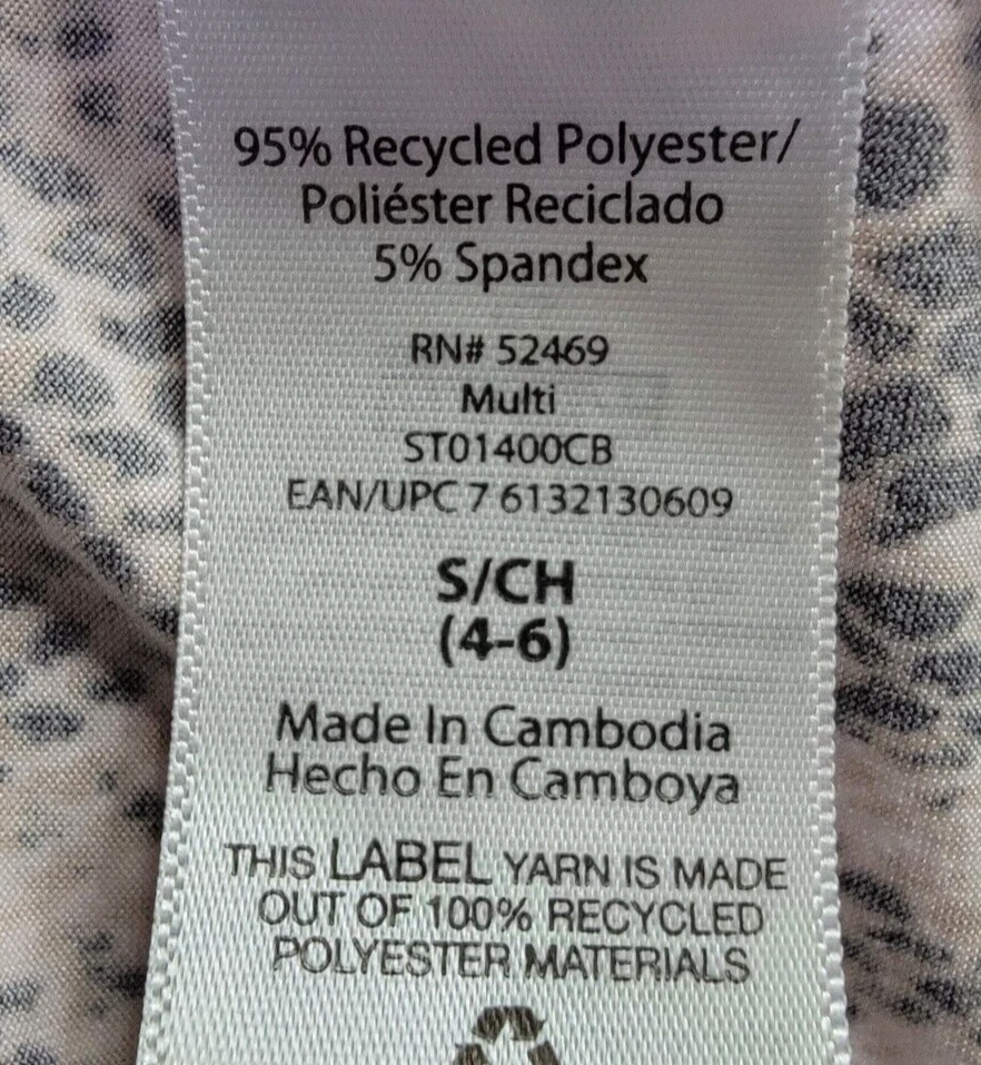 Bata para mujer Secret Treasures talla S pequeña 4/6 multicolor piel de serpiente MIRA NUEVA Foto 3 de 4