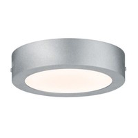 Paulmann Deckenleuchte Lunar Led Panel Ø 17Cm Warmweiß Alu